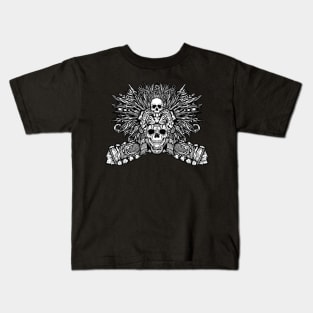 Jaguar Skull Mask Kids T-Shirt